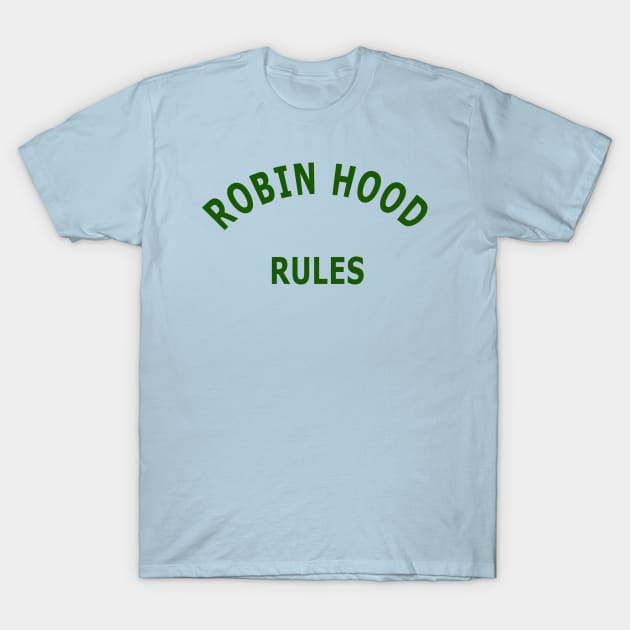 Robin Hood Rocks T-Shirt by Lyvershop